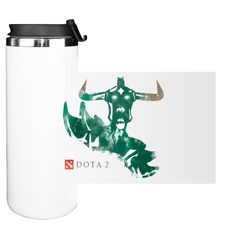 Water Bottle on Tumbler - Undying_белый - Mfest