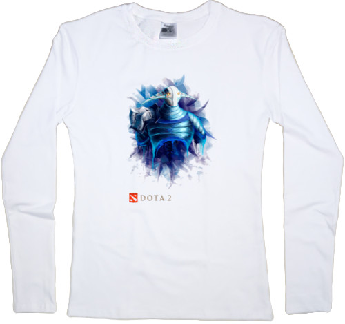 Women's Longsleeve Shirt - Sven-2_белый - Mfest