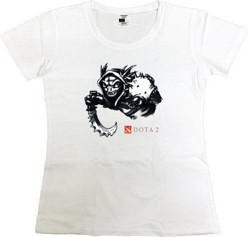 Women's Premium T-Shirt - Slark_белый - Mfest