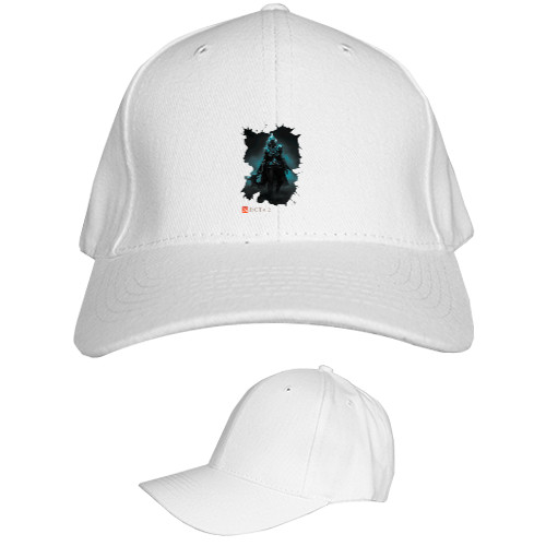 Kids' Baseball Cap 6-panel - Phantom-Assassin_белый - Mfest