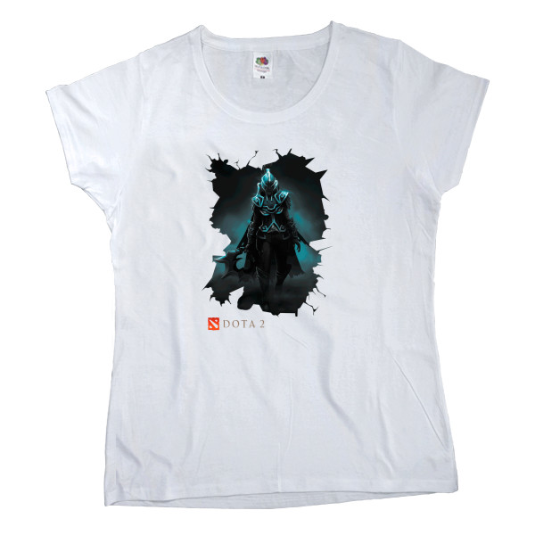 Women's T-shirt Fruit of the loom - Phantom-Assassin_белый - Mfest