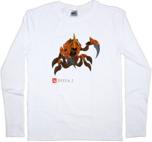 Men's Longsleeve Shirt - Nyx-Assassin(белый) - Mfest