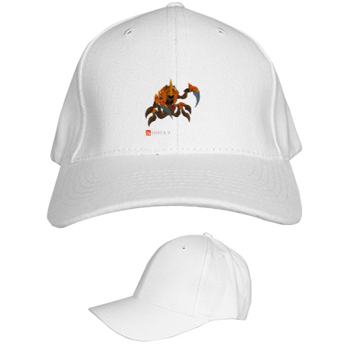 Kids' Baseball Cap 6-panel - Nyx-Assassin(белый) - Mfest