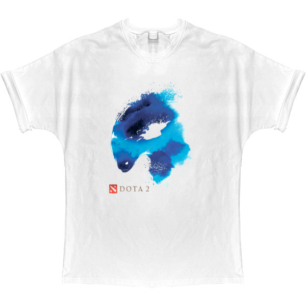 T-shirt Oversize - Morphling-(2)_белый - Mfest