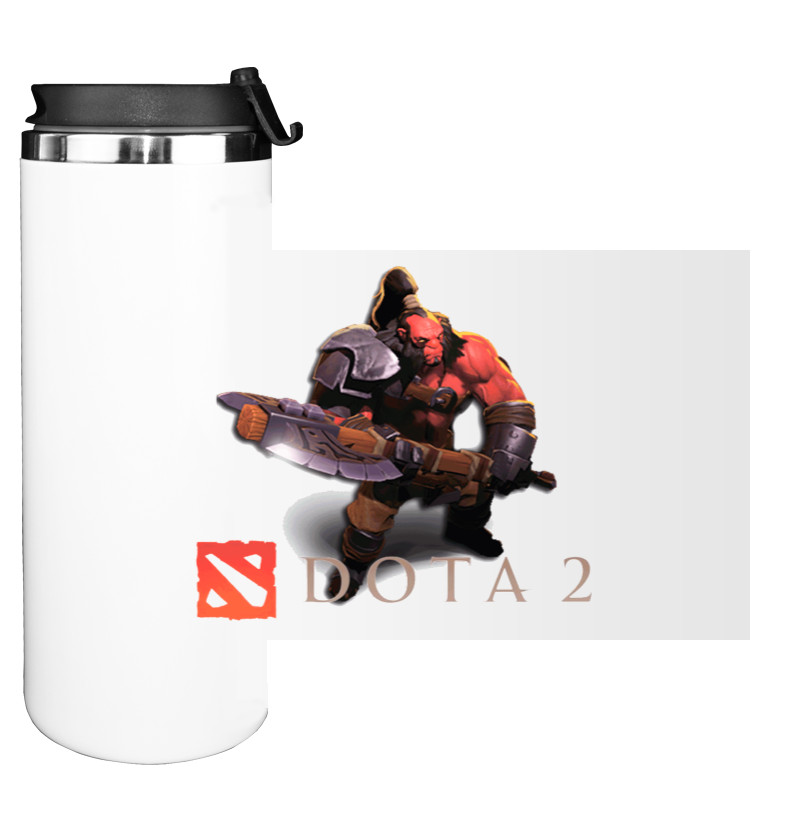 Water Bottle on Tumbler - Mogul-Khan_белый - Mfest