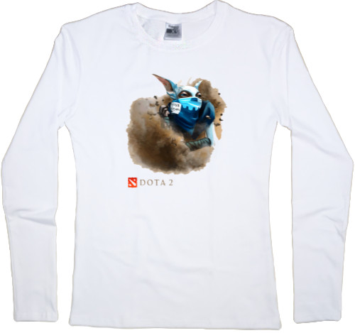 Women's Longsleeve Shirt - Meepo_белый - Mfest