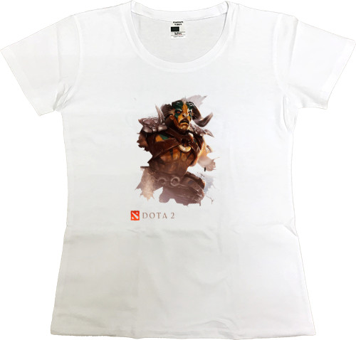 Women's Premium T-Shirt - Elder-Titan_белый - Mfest