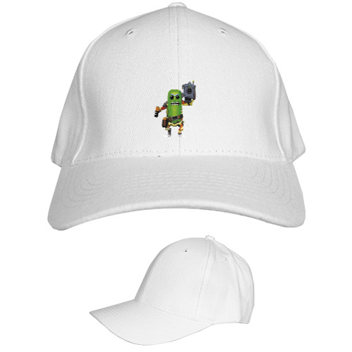 Kids' Baseball Cap 6-panel - Огурчик-Рик-1 - Mfest