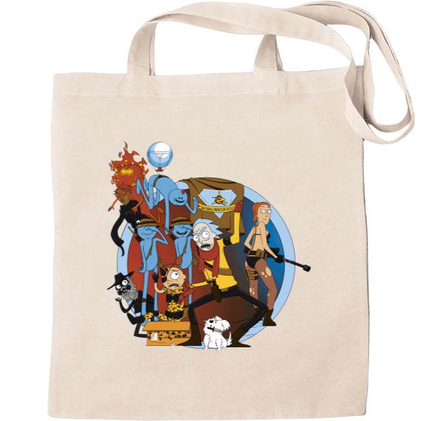 Tote Bag - Rick-and-Morty-Все-персонажи - Mfest