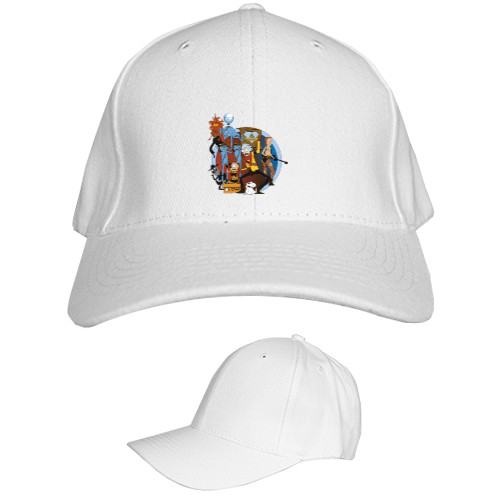 Kids' Baseball Cap 6-panel - Rick-and-Morty-Все-персонажи - Mfest