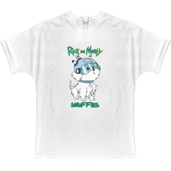 T-shirt Oversize - Rick-and-Morty-Snuffles - Mfest