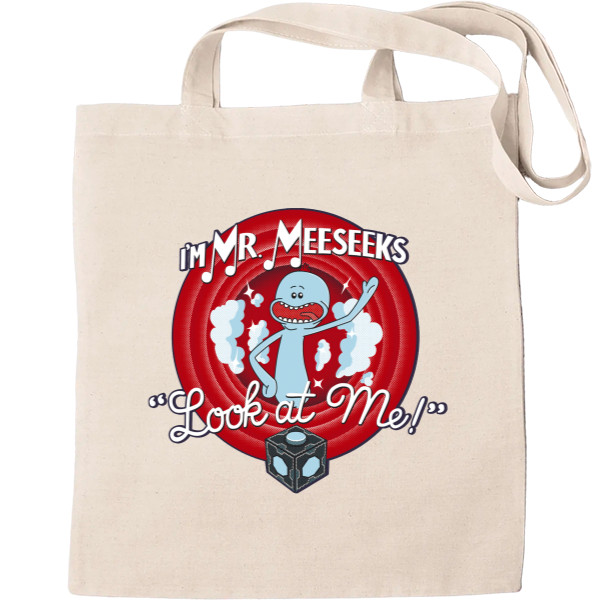 Tote Bag - Rick-and-Morty-Mr-Meeseeks-1 - Mfest