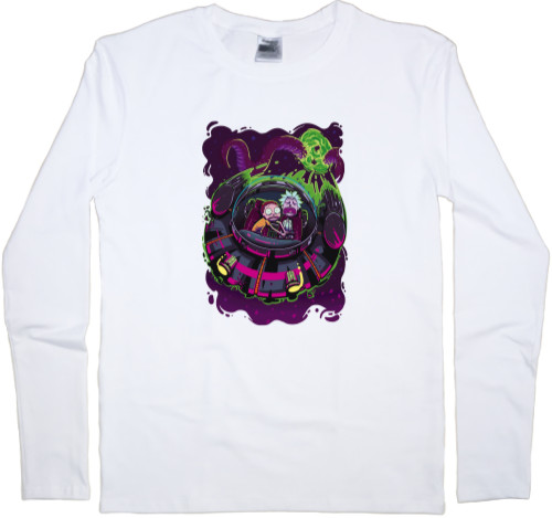 Men's Longsleeve Shirt - Rick-and-Morty-art-21 - Mfest