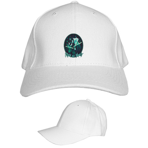 Kids' Baseball Cap 6-panel - Rick-and-Morty-art-16 - Mfest