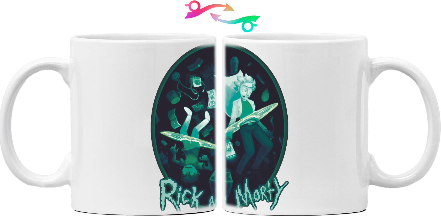 Mug - Rick-and-Morty-art-16 - Mfest