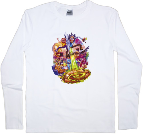 Kids' Longsleeve Shirt - Rick-and-Morty-art-14 - Mfest