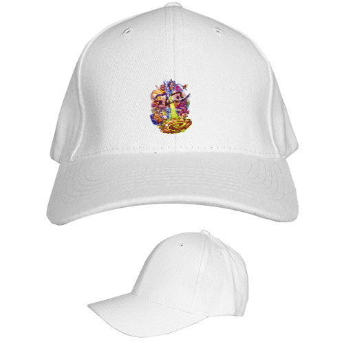 Kids' Baseball Cap 6-panel - Rick-and-Morty-art-14 - Mfest