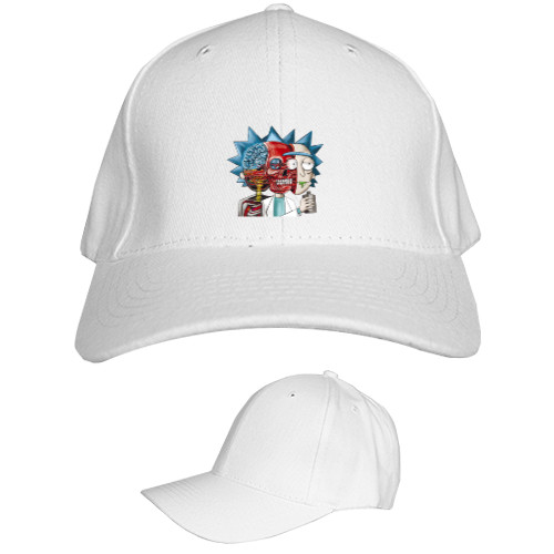 Kids' Baseball Cap 6-panel - Rick-and-Morty-art - Mfest