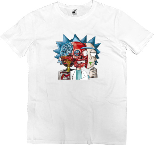 Men’s Premium T-Shirt - Rick-and-Morty-art - Mfest