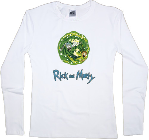 Women's Longsleeve Shirt - Rick-and-Morty-2 - Mfest