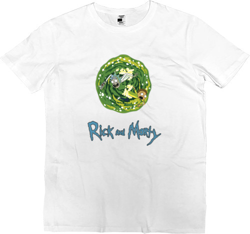 Рик и Морти - Men’s Premium T-Shirt - Rick-and-Morty-2 - Mfest