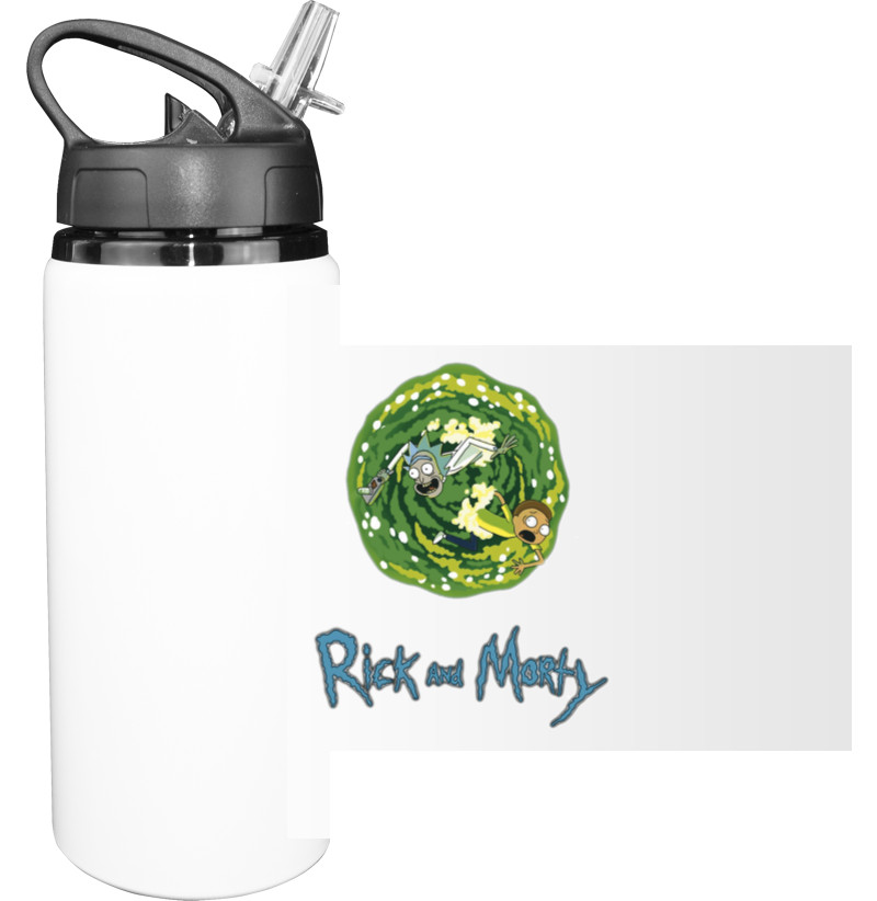 Sport Water Bottle - Rick-and-Morty-2 - Mfest