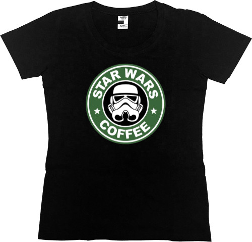 Women's Premium T-Shirt - Star Wars Coffee - Mfest