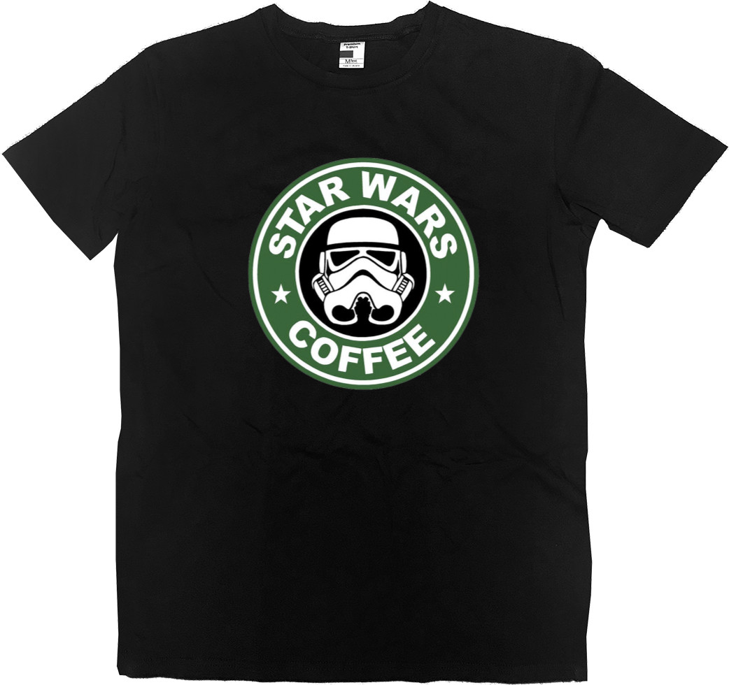 Футболка Премиум Детская - Star Wars Coffee - Mfest