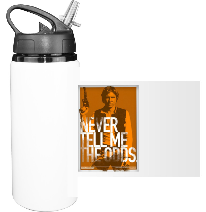 Sport Water Bottle - Never tell me the ODDS - Mfest