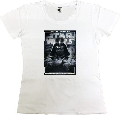 Women's Premium T-Shirt - May the force be with you - Mfest