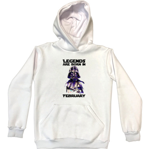 Unisex Hoodie - Legends are born in February - Mfest