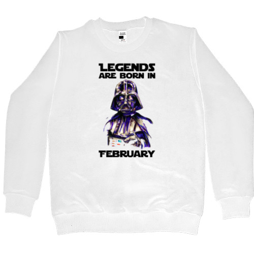 Men’s Premium Sweatshirt - Legends are born in February - Mfest