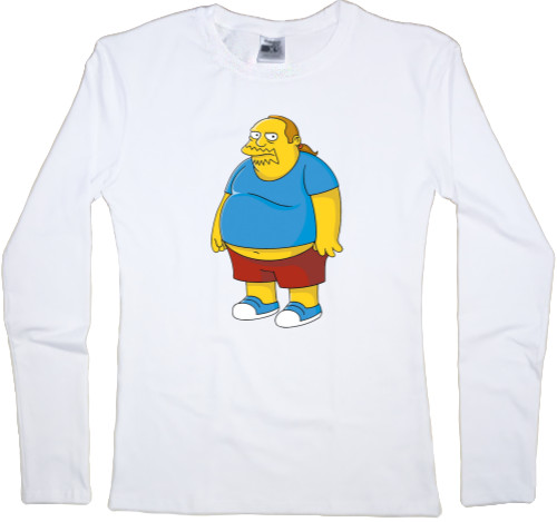 Simpson - Women's Longsleeve Shirt - Продавец комиксов - Mfest