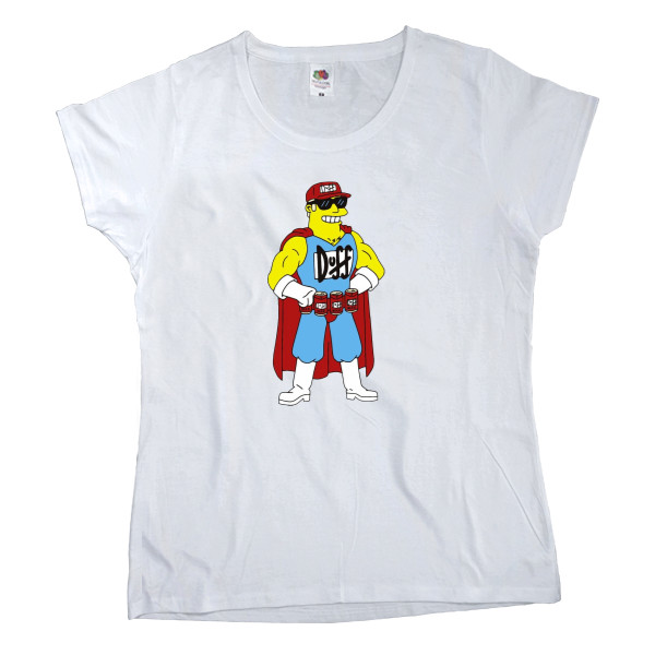 Women's T-shirt Fruit of the loom - Simpsons Duffman - Mfest