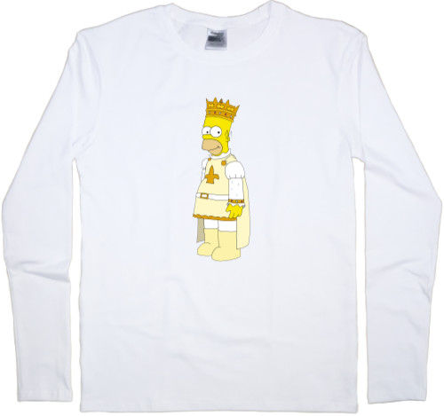 Men's Longsleeve Shirt - Simpson art 5 - Mfest