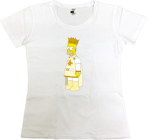 Women's Premium T-Shirt - Simpson art 5 - Mfest