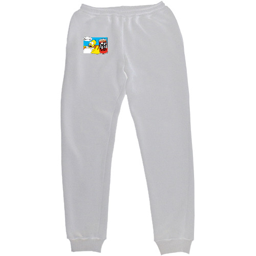 Men's Sweatpants - Simpson art 1 - Mfest