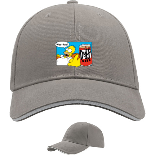 Sandwich Baseball Cap - Simpson art 1 - Mfest