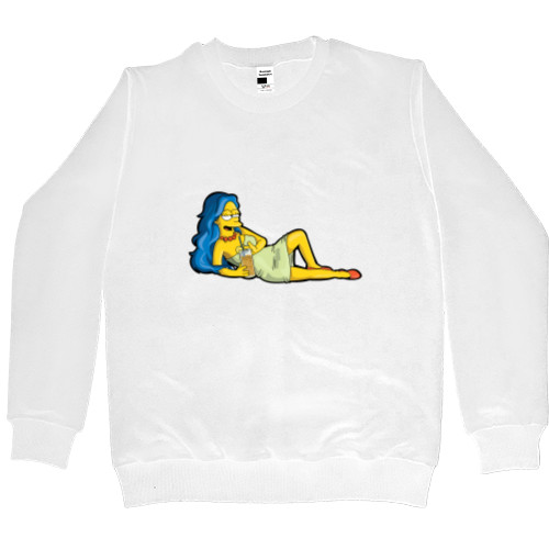 Men’s Premium Sweatshirt - Marge Simpson 2 - Mfest