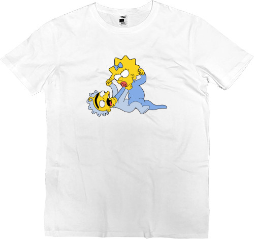 Men’s Premium T-Shirt - Maggie Simpson 2 - Mfest