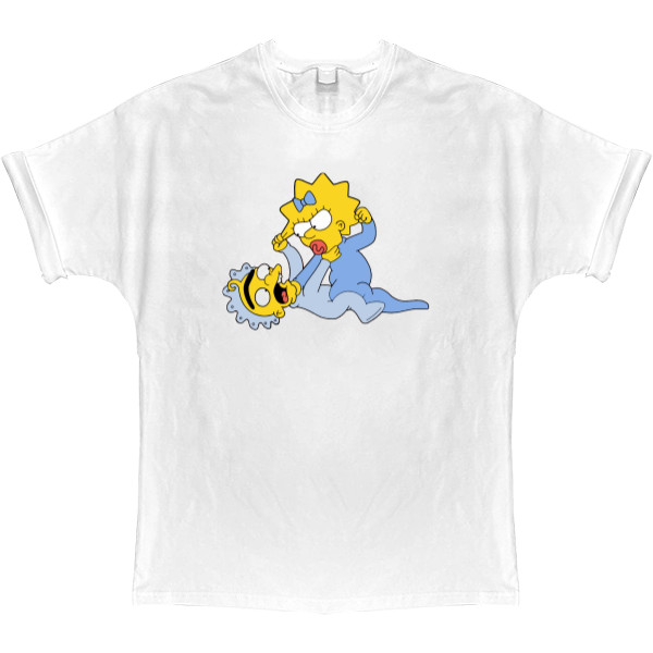 T-shirt Oversize - Maggie Simpson 2 - Mfest