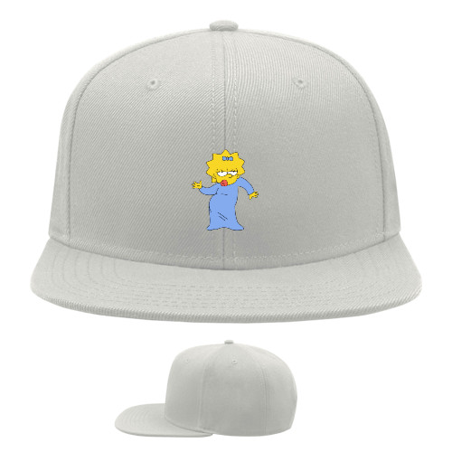 Snapback Baseball Cap - Maggie Simpson 1 - Mfest