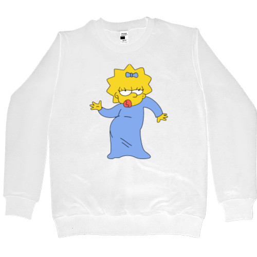 Свитшот Премиум Мужской - Maggie Simpson 1 - Mfest