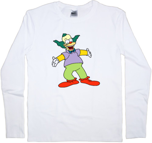 Men's Longsleeve Shirt - Krusty the Clown 2 - Mfest