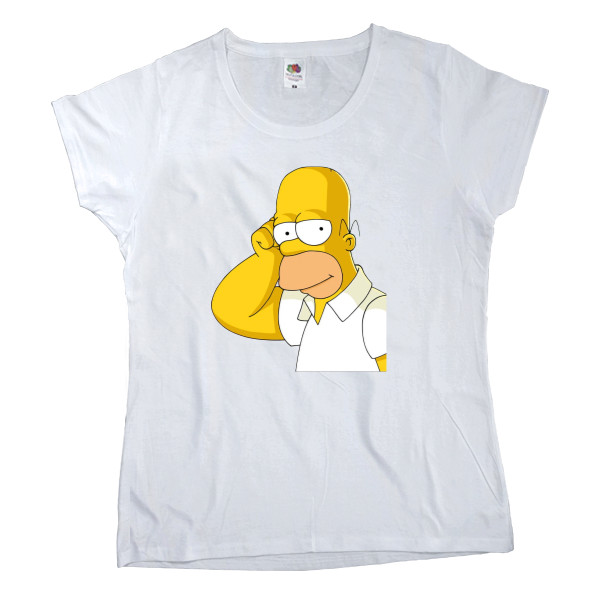 Simpson - Women's T-shirt Fruit of the loom - Homer Simpson 5 - Mfest