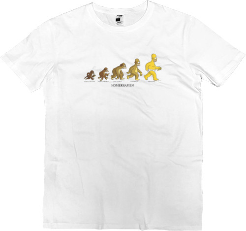 Men’s Premium T-Shirt - Homer sapien - Mfest