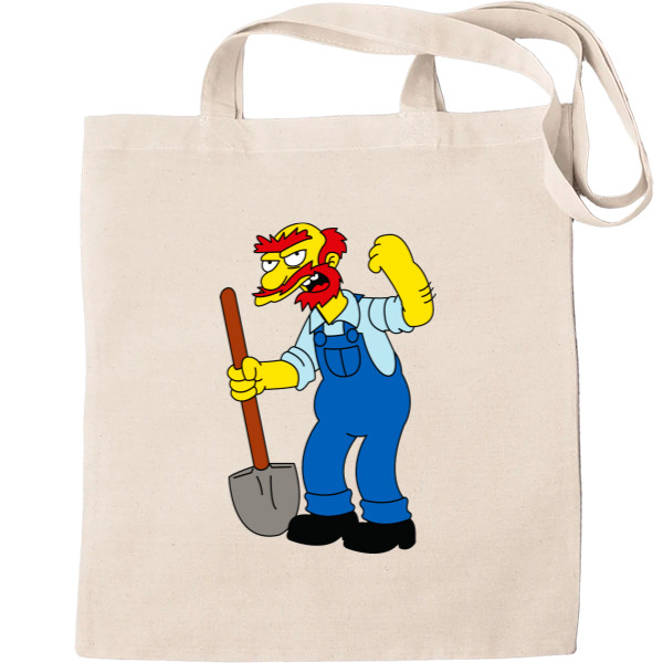 Еко-Сумка для шопінгу - Groundskeeper-Willie - Mfest