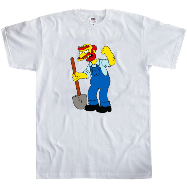 Kids' T-Shirt Fruit of the loom - Groundskeeper-Willie - Mfest