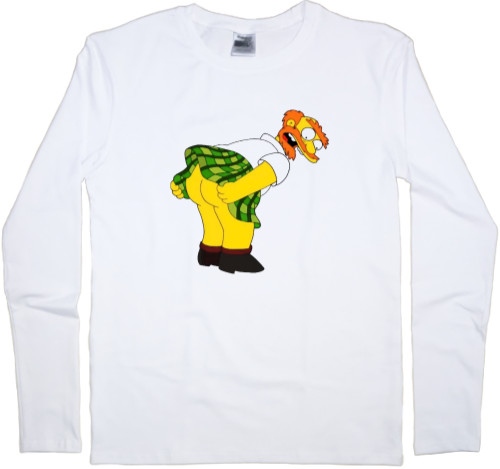 Men's Longsleeve Shirt - Groundskeeper Willie 3 - Mfest