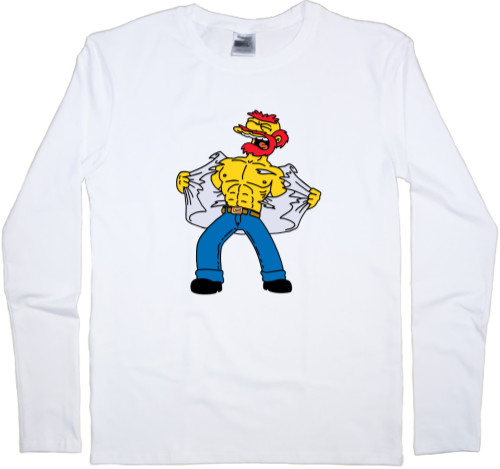 Men's Longsleeve Shirt - Groundskeeper Willie 2 - Mfest